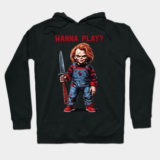 wanna play? Hoodie